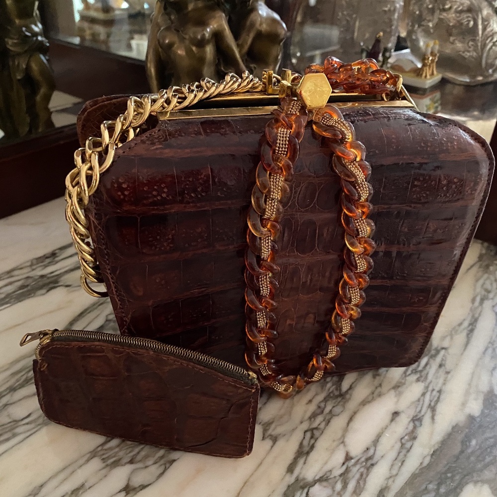 Genuine Crocodile Handbag
